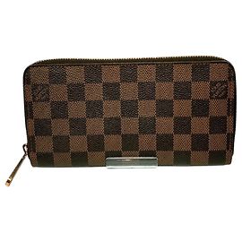 Louis Vuitton Zippy Wallet Long Damier Toile N60015 Brown