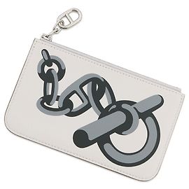 Hermès Hermes Swift Leather Card Case White