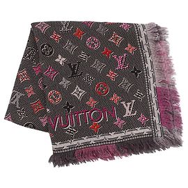 Estola de lana Pop Monogram Louis Vuitton Multicolor Monograma