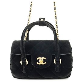 Borsa a tracolla Chanel Mini Flap Chain Nero