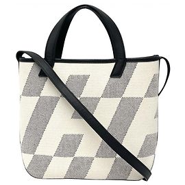 Hermès Borsa Hermes H En Billet 27 Borsa a tracolla Nero Beige