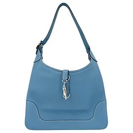 Hermès Borsa a tracolla Hermes Trim 35 Blu