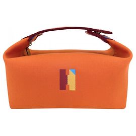 Hermès Hermes Bride à Black H Pavillon PM Handtasche Orange