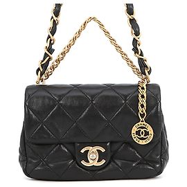 Borsa a Spalla con Catena Chanel Nero