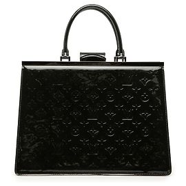 Louis Vuitton Black Monogram Vernis Deesse GM Nero