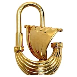 Porte-clés Hermès doré Doré