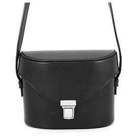 Borsa a tracolla in pelle nera Yves Saint Laurent Nero