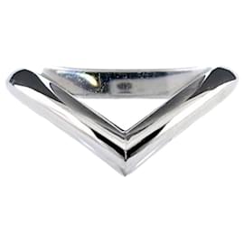 Anello Louis Vuitton Diamond Ring V in Platino Argento