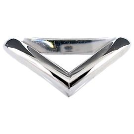 Anel Louis Vuitton Diamond Ring V em Platina Prata