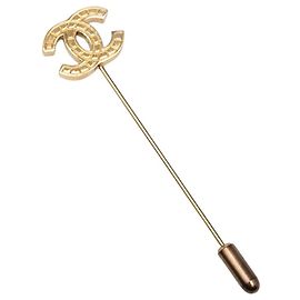 Spilla a forma di alfiliere Chanel Coco Mark D'oro
