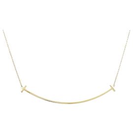 Collana Tiffany & Co. T Smile Large D'oro