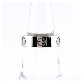 Cartier C2 Love Ring für Damen Silber