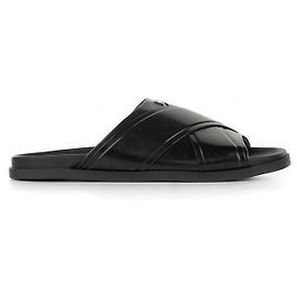 Sandales slides Givenchy en cuir noir Noir