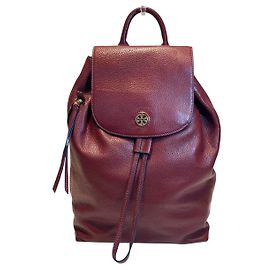 Tory Burch Brody Lederrucksack Braun