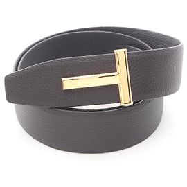Ledergürtel TOM FORD Braun