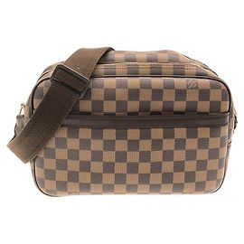 Bolsa de Ombro Louis Vuitton Damier Marrom