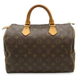 Louis Vuitton Monogram Handbag Brown