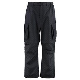 Gucci Cargo-Hose aus Allover-GG-Jacquard Schwarz