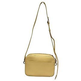 Borsa a tracolla in pelle Furla Giallo