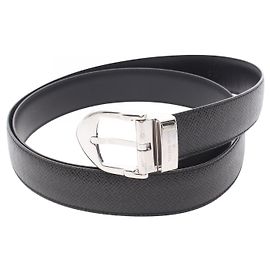 Cintura Louis Vuitton Sangle Classique Taiga Nero