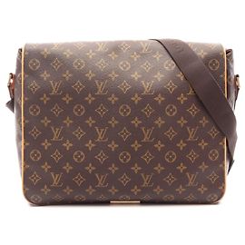 Bolsa de Ombro Louis Vuitton Abbesses Monogram Marrom Marrom