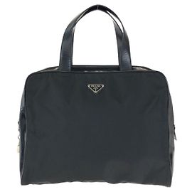Prada Tessuto Nylon Briefcase Black