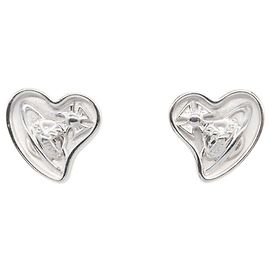 Vivienne Westwood Silver Earrings Silvery Metallic