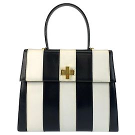 Céline Sac à main en cuir CELINE Blanc