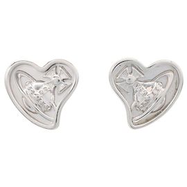 Vivienne Westwood Silver Earrings Silvery Metallic