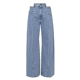 Vaqueros Wide Leg Azules de Denim Maison Martin Margiela Azul