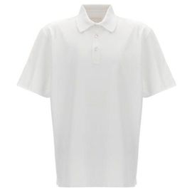 Polo Givenchy blanco de algodón de manga corta Blanco