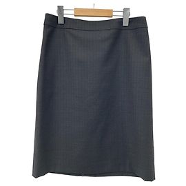 Autre Marque Kumikyoku YUNSA Wollmischungsrock Braun