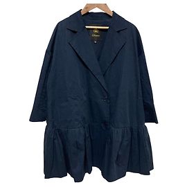 Autre Marque Drawer Suso Gather Jacket Blue Navy blue