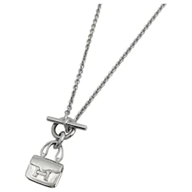Hermès Collar Amulette Constance Hermes Plata