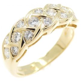 Tiffany & Co Tiffany 18K Gelbgold Diamant Ring Golden