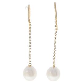 Orecchini a catena Tiffany & Co. Pearl By the Yard D'oro