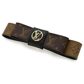 Louis Vuitton Monogram Reverse Barrette Hellbraun Monogramm