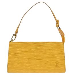 Louis Vuitton Pochette Accessoires NM Epi Leather Jaune