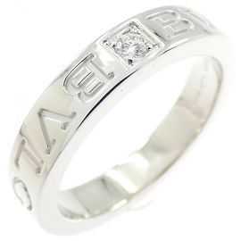 Bulgari Bvlgari B.zero1 White Gold Diamond Band Ring Golden