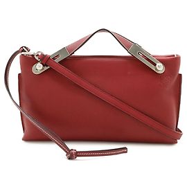 Pochette petite Loewe Anagram Missy Rouge