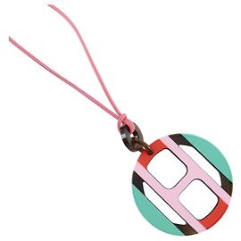 Hermès Collar Hermes Buffalo Horn and Horn Rosa