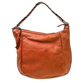 Borsa Hobo Gucci Bamboo Bar in pelle Medium Marrone