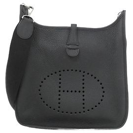 Hermès Borsa a Spalla Hermes Evelyne 3 PM Nero