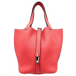 Hermès Sac à main Hermes Picotin Lock PM Rouge