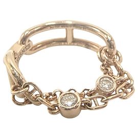 Hermès Anillo Chaine d'Ancre Chaos para mujer Hermes Otro