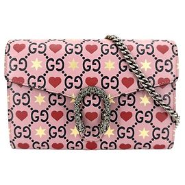 Borsa a tracolla da donna Gucci Rosa Rosso
