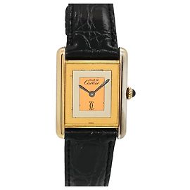 Reloj Cartier Must Tank Vermeil Trinity para mujer Otro