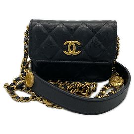 Borsa a Spalla Chanel Matelassé Chain Nero
