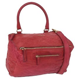Sac cabas GIVENCHY en cuir 2way Rouge Or Auth ka5076A Rouge Doré