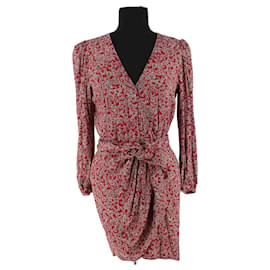 Robe Ba&Sh bordeaux en viscose Bordeaux